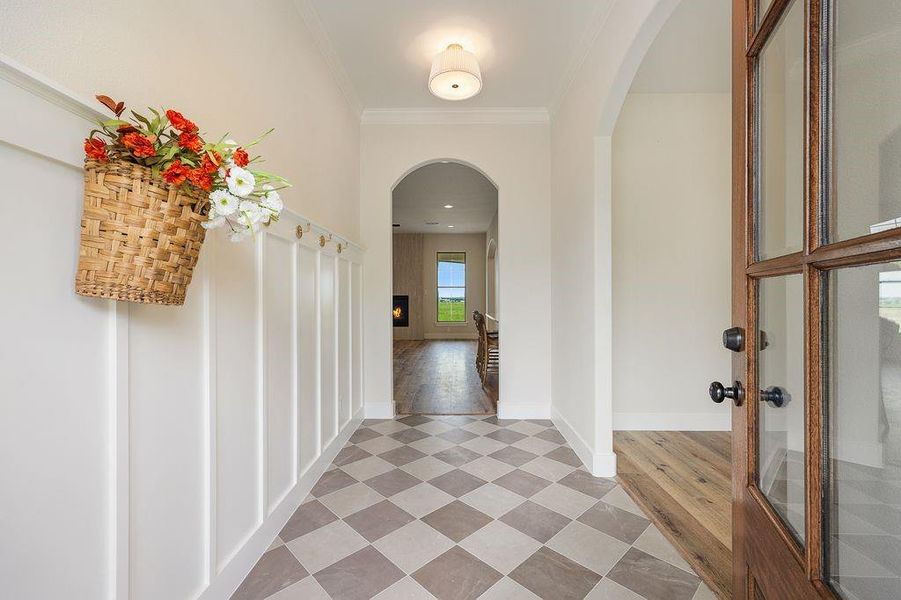Furnished interior view inside a new home in , Decatur (Image 11).