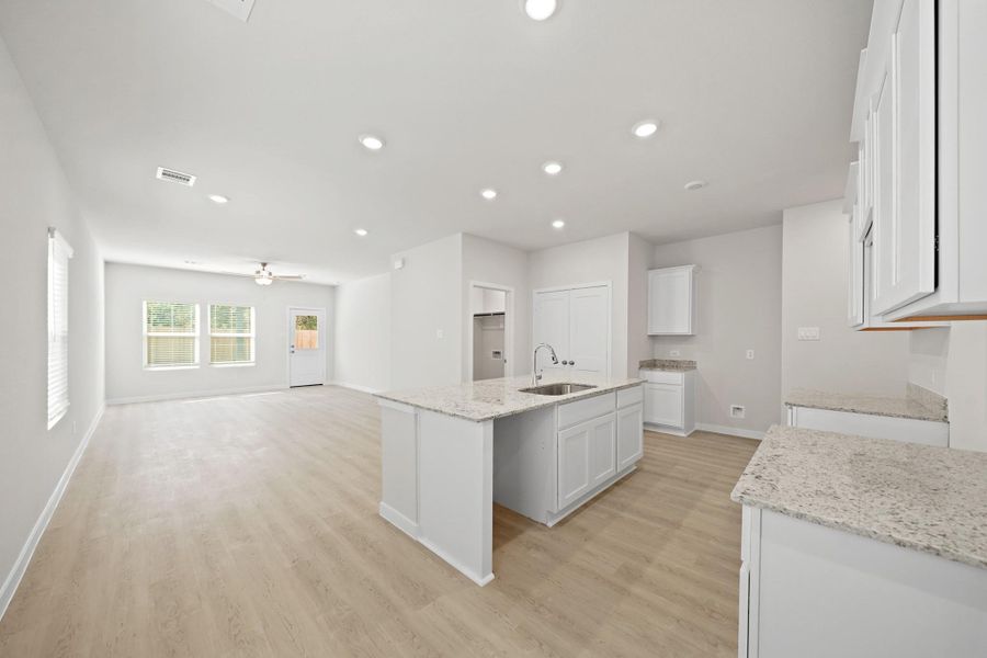 Furnished interior view inside a new home in Maple Heights, Porter (Image 8). Furnished interior view inside a new home in Maple Heights, Porter (Image 8).