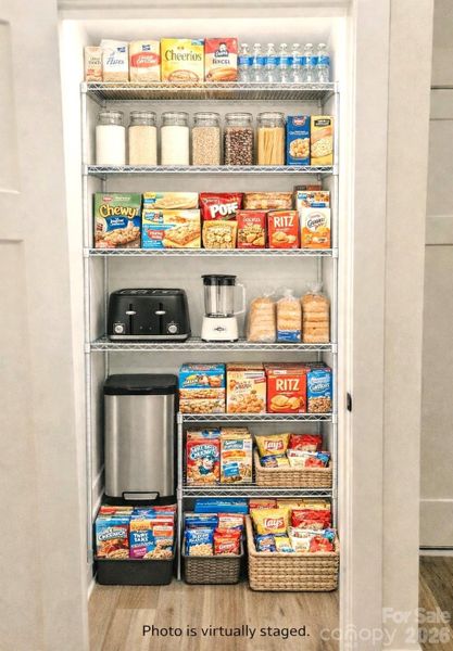 Pantry by Kitchen.