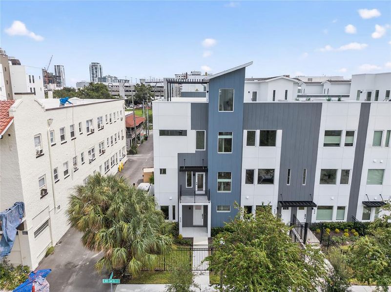 Front exterior of a new home in , St. Petersburg, FL, highlighting curb appeal (Image 26).