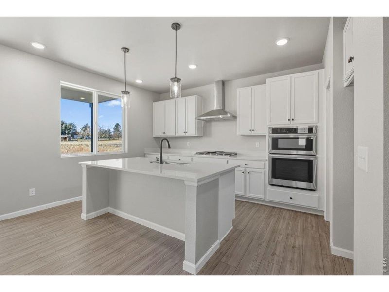 Furnished interior view inside a new home in Highlands Preserve, Mead (Image 6).