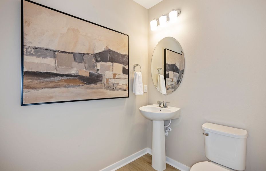 Representative furnished interior of a home built from the Pinecrest by Pulte Homes in Riversong, Parrish (Image 10).