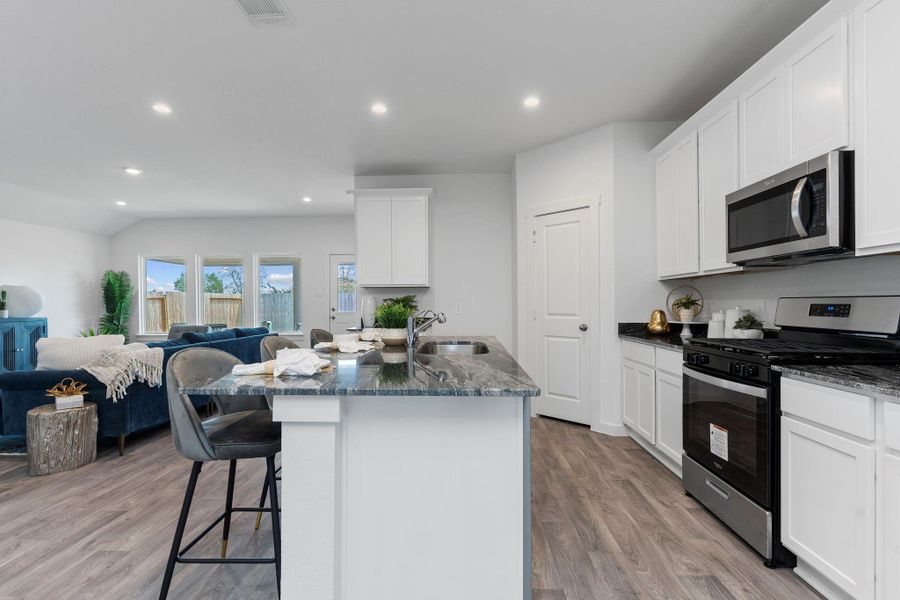 Furnished interior view inside a new home in Emberly, Beasley (Image 14).