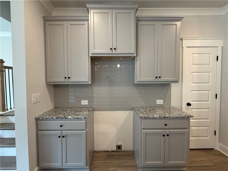 Furnished interior view inside a new home in The Towns at Auburn Station East, Auburn (Image 7).
