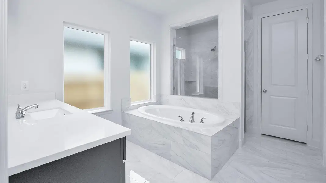 Furnished interior view inside a new home in Audubon, Magnolia (Image 12).