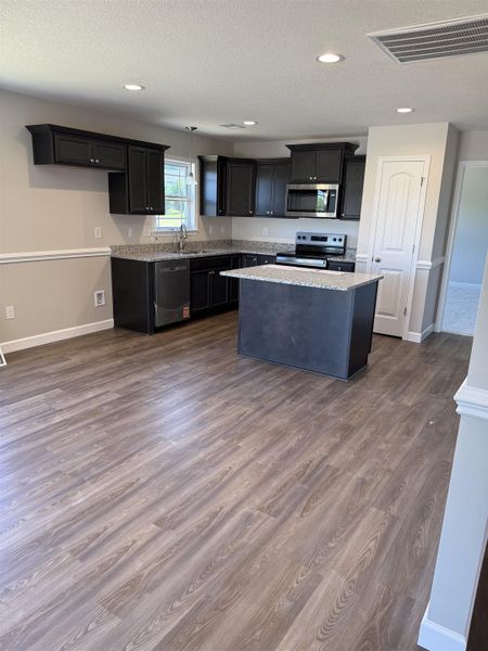 Furnished interior view inside a new home in Alverson Farms, Inman (Image 4).