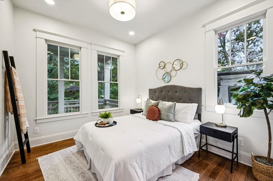 Furnished interior view inside a new home in , Atlanta (Image 3).