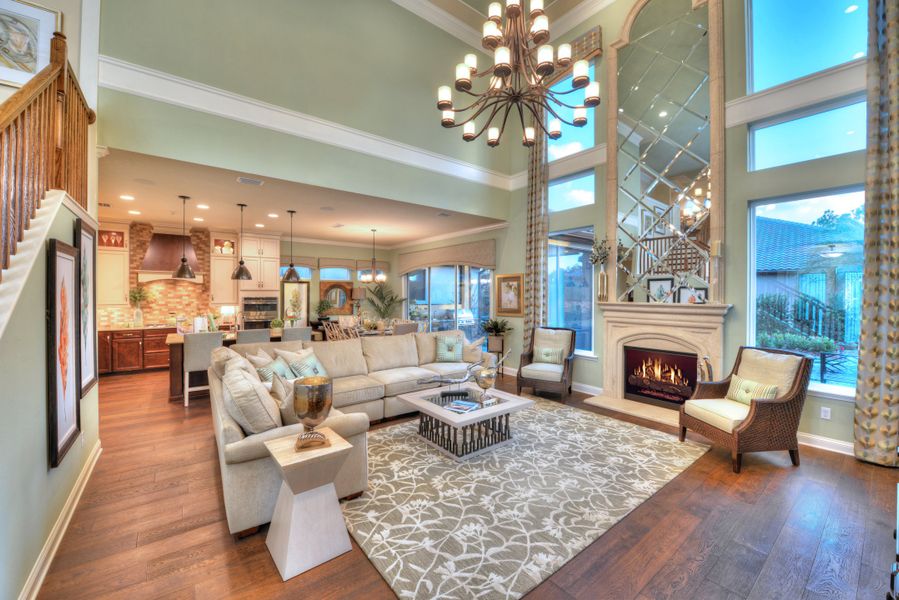 Representative furnished interior of a home built from the Victoria - Elite Series by ICI Homes in Reflections at Seabrook, Nocatee (Image 14).