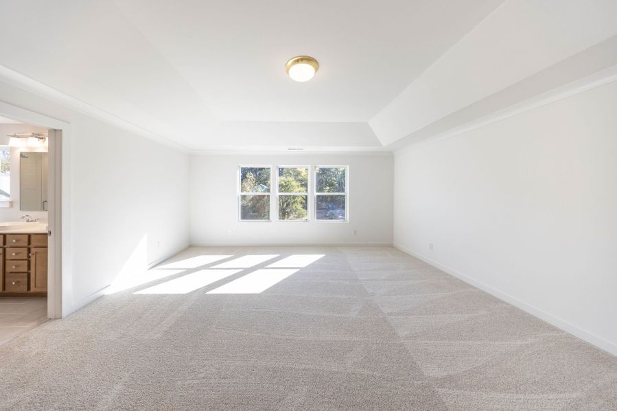 Spacious, unfurnished interior of a new home in Garmon Mill Estates, Stanfield (Image 16). Spacious, unfurnished interior of a new home in Garmon Mill Estates, Stanfield (Image 16).