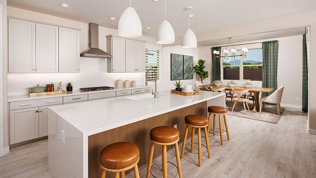Representative furnished interior of a home built from the Paris by Taylor Morrison in Alamar, Avondale (Image 8).