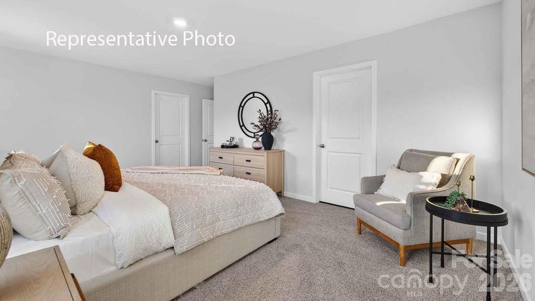 Furnished interior view inside a new home in Fergus Crossing, York (Image 16). Furnished interior view inside a new home in Fergus Crossing, York (Image 16).
