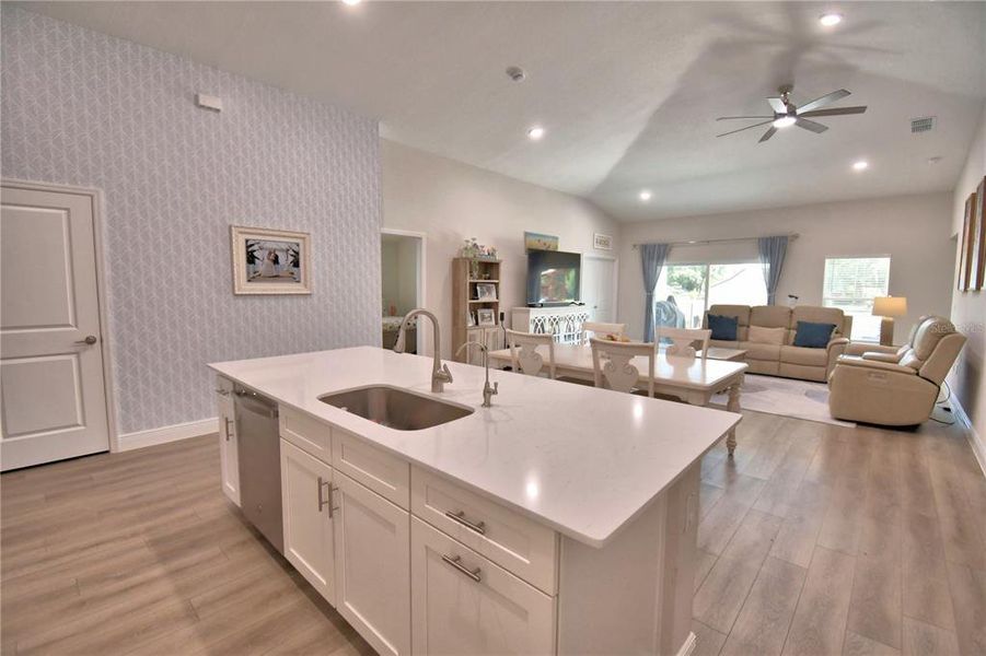 Furnished interior view inside a new home in Harmony at Lake Eloise, Winter Haven (Image 48).