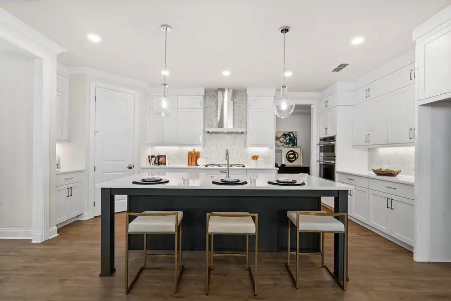 Representative furnished interior of a home built from the The Lassiter by The Providence Group in Promenade at Sawnee Village, Cumming (Image 9). Representative furnished interior of a home built from the The Lassiter by The Providence Group in Promenade at Sawnee Village, Cumming (Image 9).