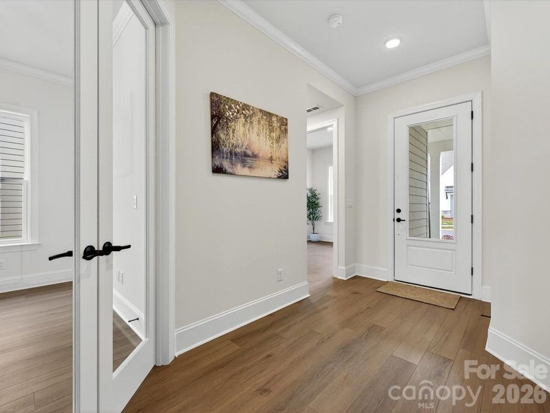 Spacious, unfurnished interior of a new home in Encore at Streamside - Tradition Series, Waxhaw (Image 19). Spacious, unfurnished interior of a new home in Encore at Streamside - Tradition Series, Waxhaw (Image 19).