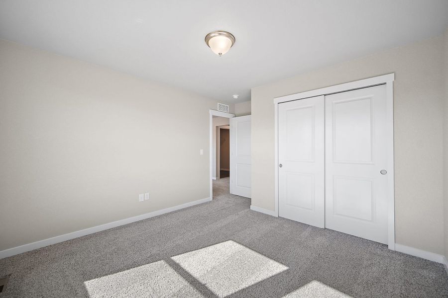 Spacious, unfurnished interior of a new home in Ridge at Lorson Ranch, Colorado Springs (Image 38). Spacious, unfurnished interior of a new home in Ridge at Lorson Ranch, Colorado Springs (Image 38).