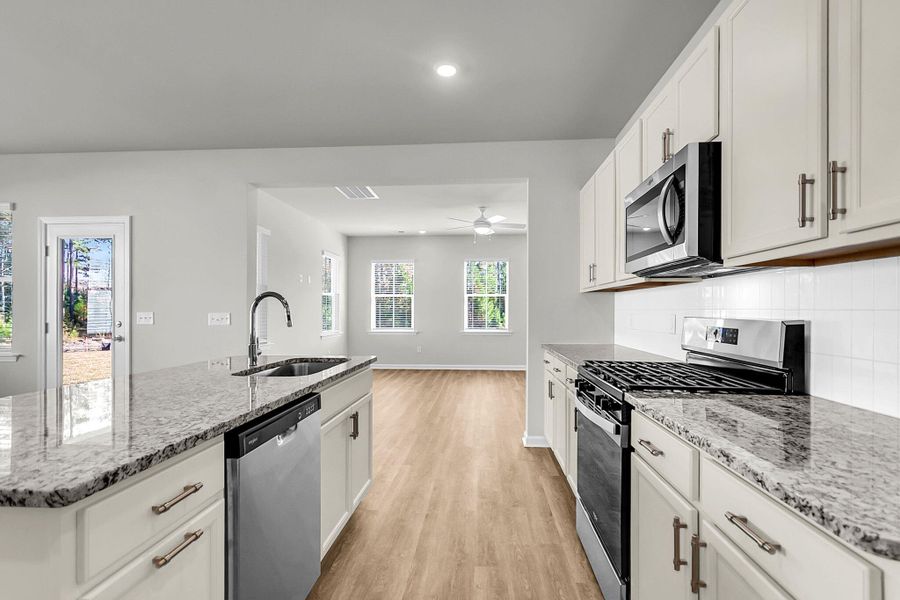 Furnished interior view inside a new home in Wildcat Chase, Summerville (Image 6).