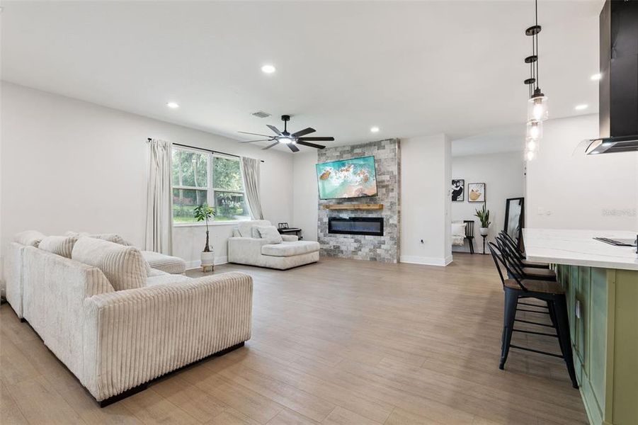 Furnished interior view inside a new home in , Debary (Image 7). Furnished interior view inside a new home in , Debary (Image 7).