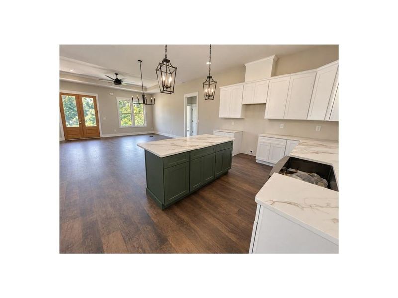 Furnished interior view inside a new home in , Mount Airy (Image 5).