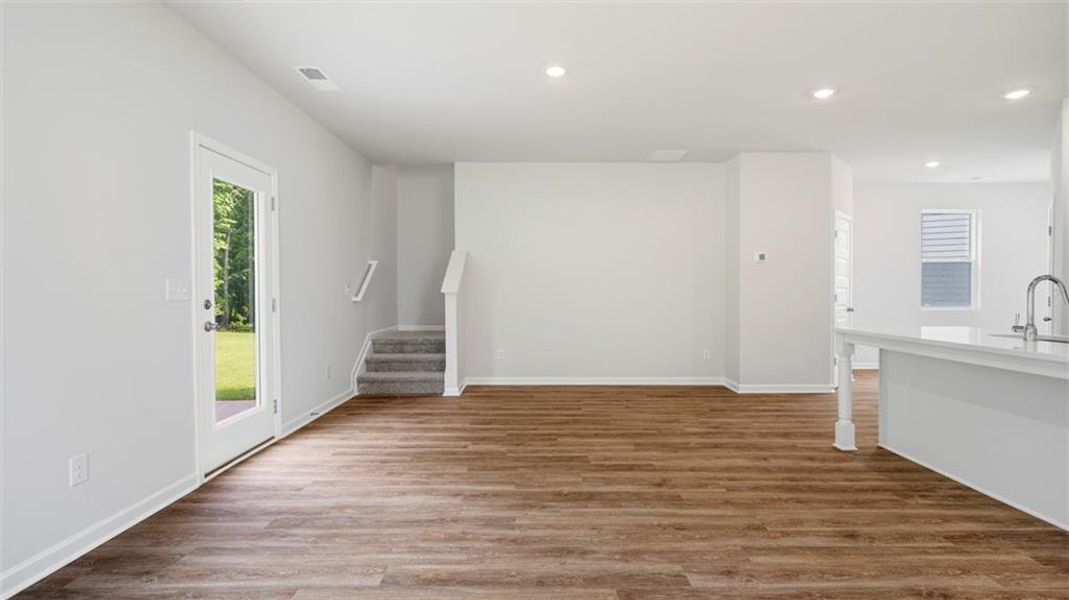 Spacious, unfurnished interior of a new home in Brookland Commons, Monroe (Image 14).