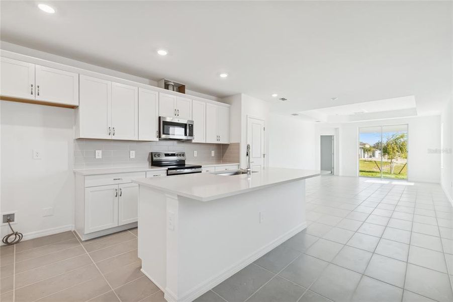 Furnished interior view inside a new home in Southpointe, Palmetto (Image 5).
