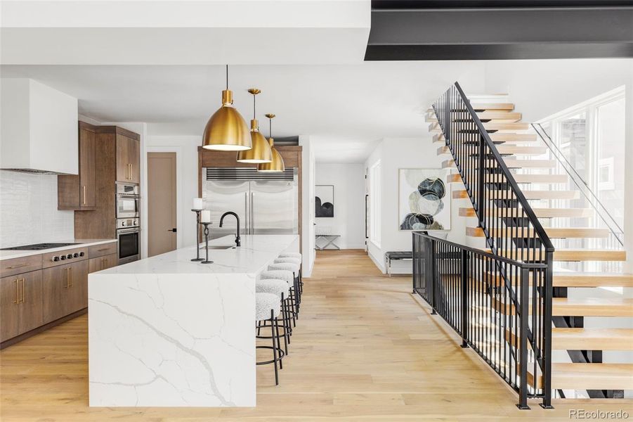 Furnished interior view inside a new home in , Denver (Image 30).