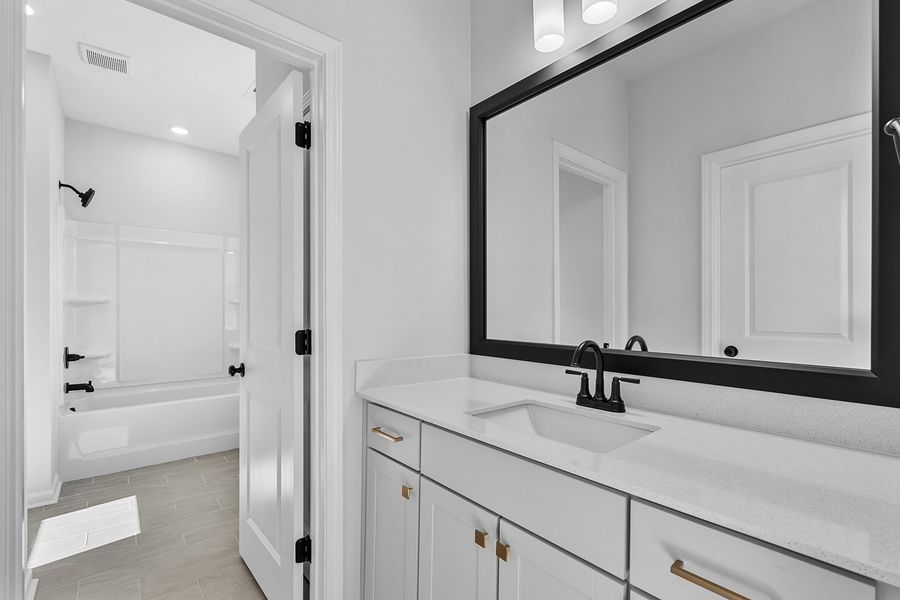 Furnished interior view inside a new home in Lilah Grove, Summerfield (Image 38). Furnished interior view inside a new home in Lilah Grove, Summerfield (Image 38).