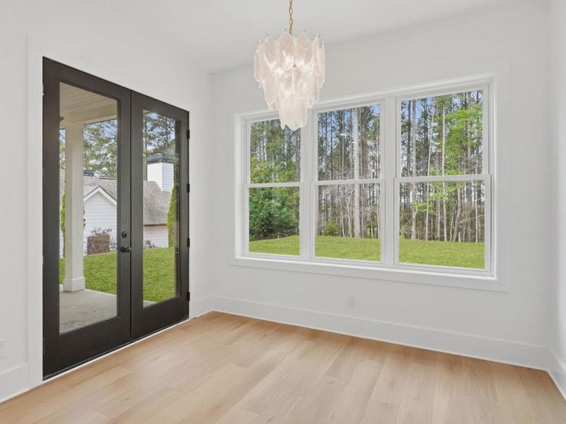 Spacious, unfurnished interior of a new home in , Canton (Image 60).