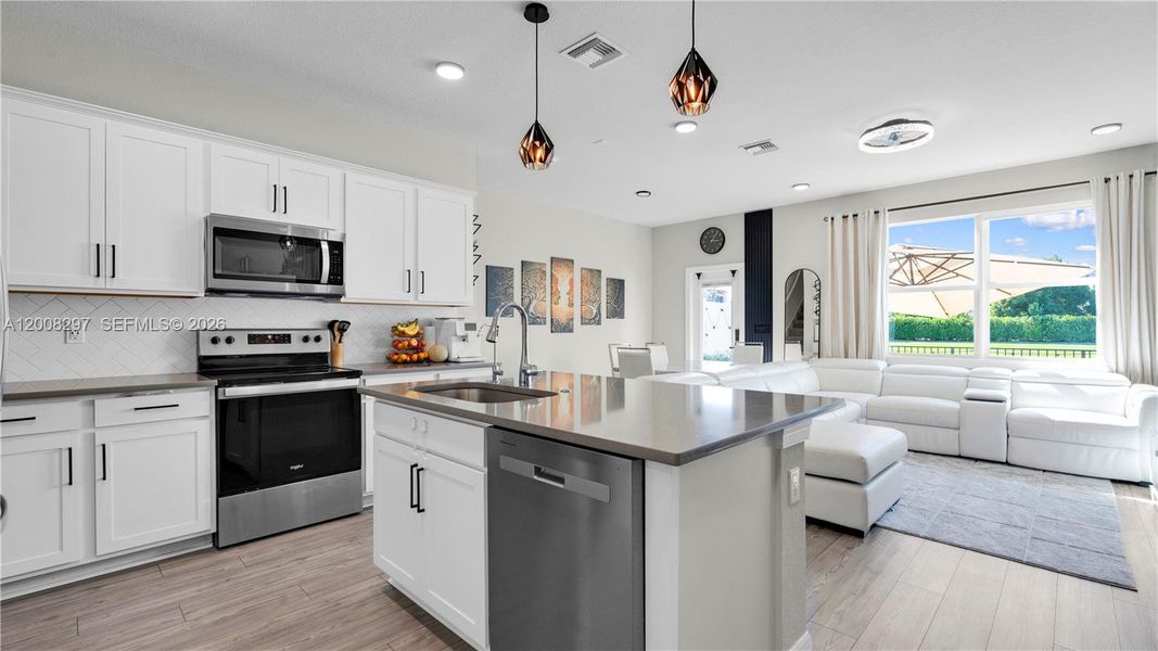 Furnished interior view inside a new home in , Lauderdale Lakes (Image 19).