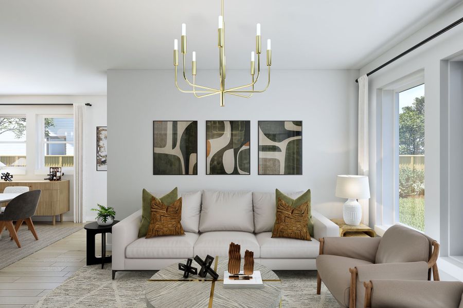 The Dahlia - Family Room The Dahlia - Family Room