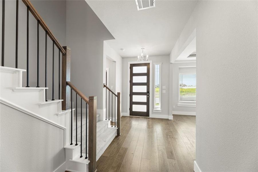 Spacious, unfurnished interior of a new home in Villages of Creekwood, Frisco (Image 21). Spacious, unfurnished interior of a new home in Villages of Creekwood, Frisco (Image 21).