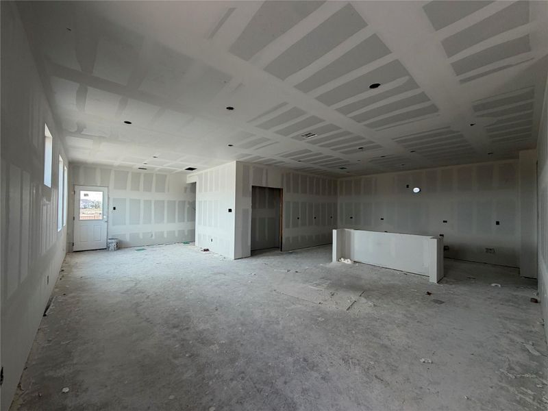 In-progress construction of a new home in Lariat, Liberty Hill, TX (Image 9).