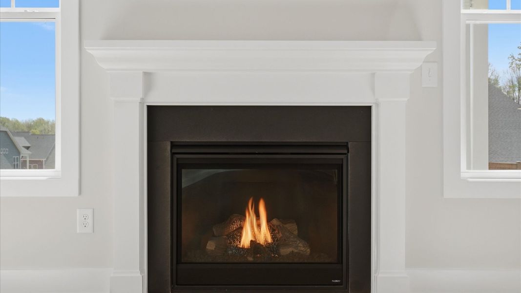 Furnished interior view inside a new home in Mulberry Estates, Simpsonville (Image 13).