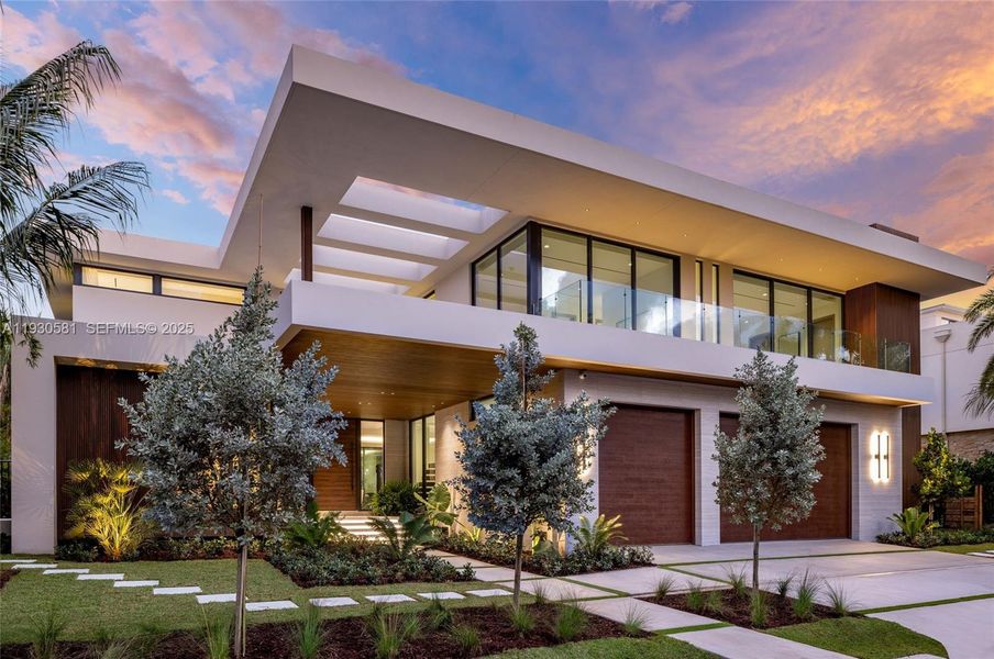 Front exterior of a new home in , Fort Lauderdale, FL, highlighting curb appeal (Image 23).