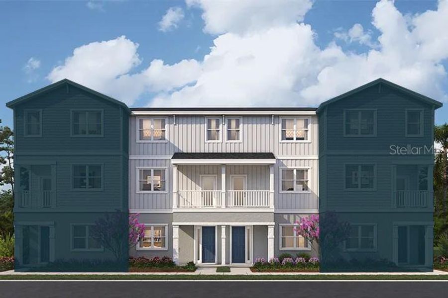 Front exterior of a new home in , Tampa, FL, highlighting curb appeal (Image 2). Front exterior of a new home in , Tampa, FL, highlighting curb appeal (Image 2).