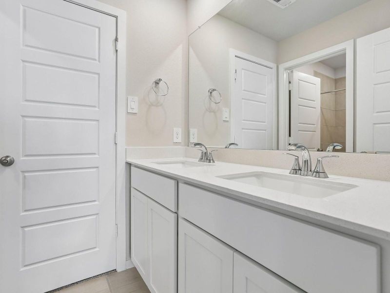 Photo is not of the actual home, but is an inspirational photo of builder’s model home and may depict options, furnishings, and/or decorator features that are not included