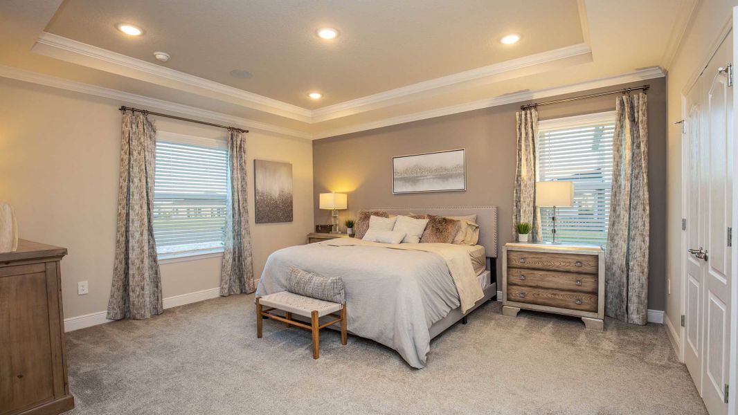Representative furnished interior of a home built from the Miramar by Maronda Homes in Malabar Springs, Palm Bay (Image 13).