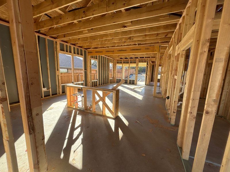 In-progress construction of a new home in Waterford Park, Weatherford, TX (Image 5).