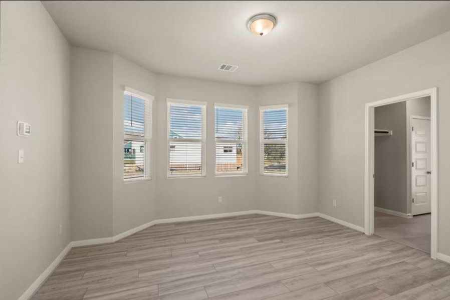 Bay Window in Dining Room