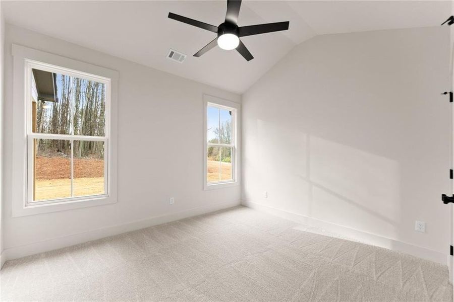 Spacious, unfurnished interior of a new home in , Cleveland (Image 43).