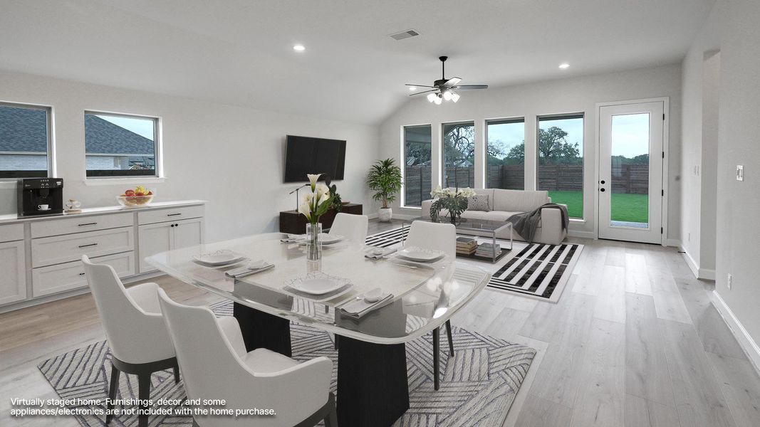 Furnished interior view inside a new home in Juniper Springs, Lockhart (Image 6). Furnished interior view inside a new home in Juniper Springs, Lockhart (Image 6).