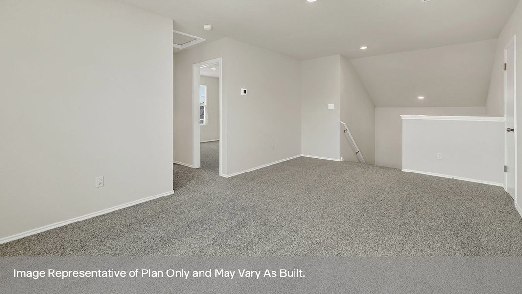Representative unfurnished interior of a home built from the The Midland by D.R. Horton in Bollinger, Maxwell (Image 31).
