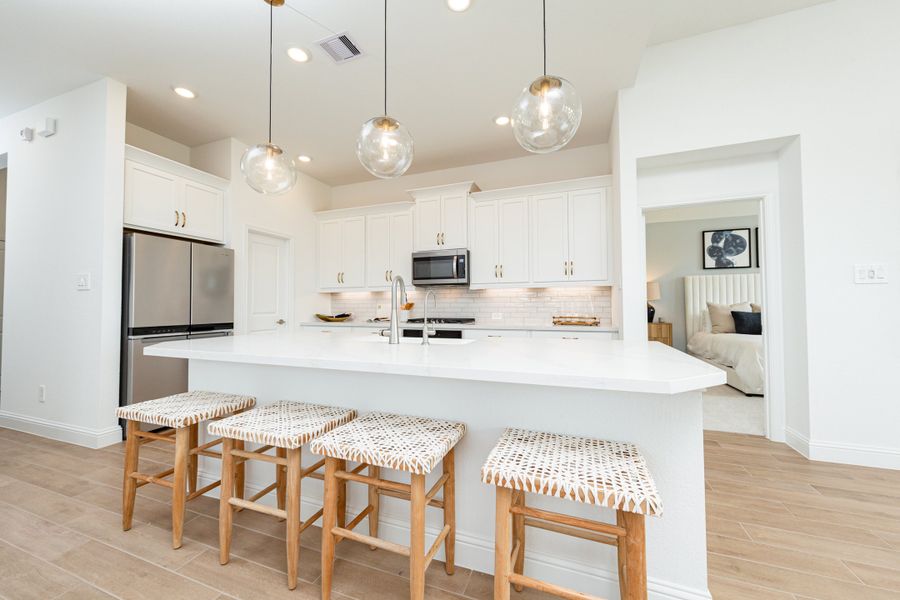Representative furnished interior of a home built from the Reflection by Beazer Homes in Bridgeland: Signature Collection, Cypress (Image 3).