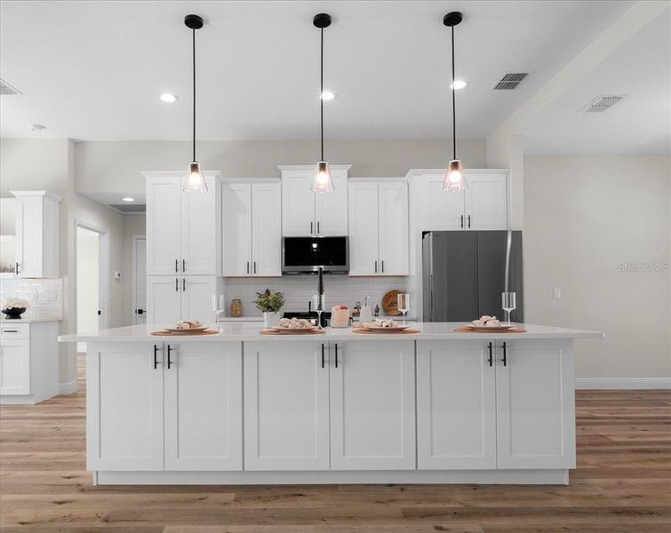 Furnished interior view inside a new home in , Ocala (Image 12).