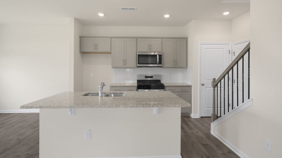 Furnished interior view inside a new home in Brightwood Farm, Whitsett (Image 6).