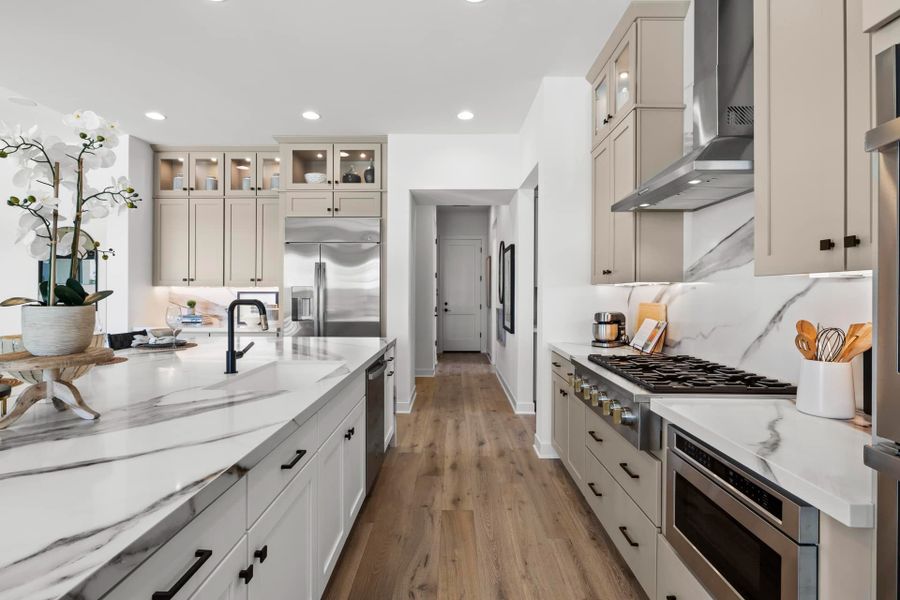 Representative furnished interior of a home built from the Allure by Cachet Homes Arizona in McKinley Glenn, Chandler (Image 18). Representative furnished interior of a home built from the Allure by Cachet Homes Arizona in McKinley Glenn, Chandler (Image 18).