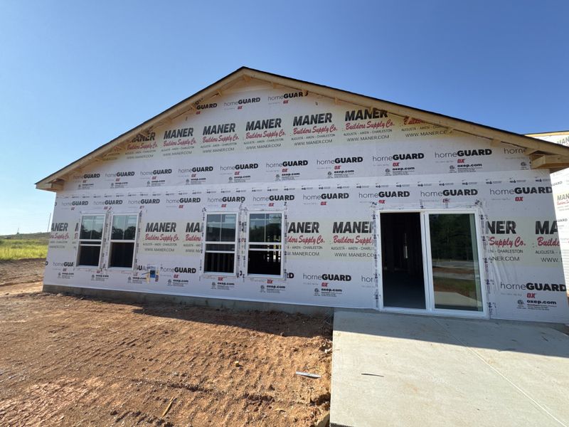 In-progress construction of a new home in Declaration Homes, Grovetown, GA (Image 8).