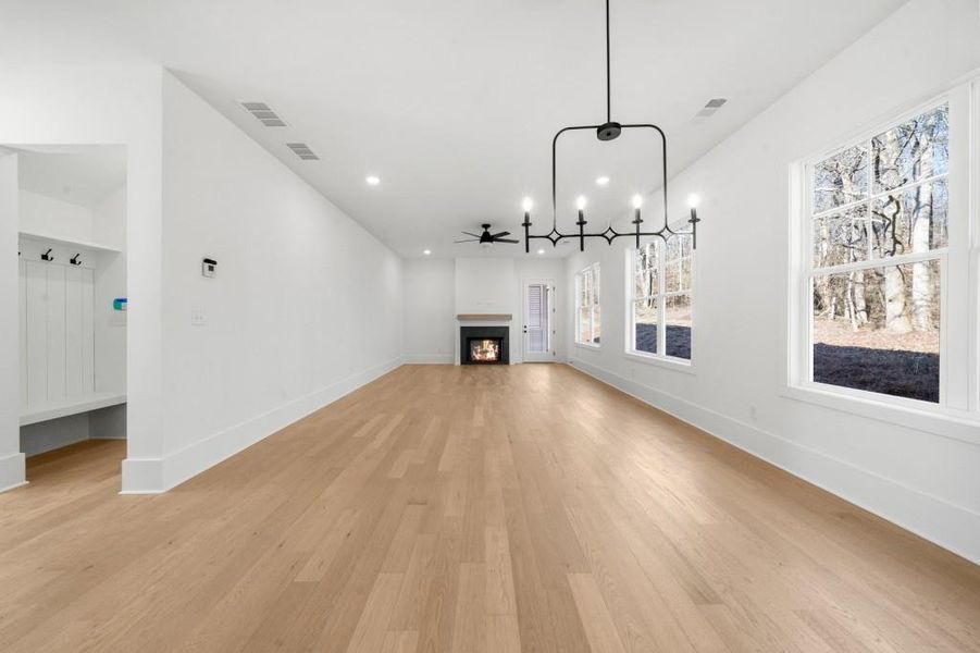 Spacious, unfurnished interior of a new home in , Canton (Image 65).
