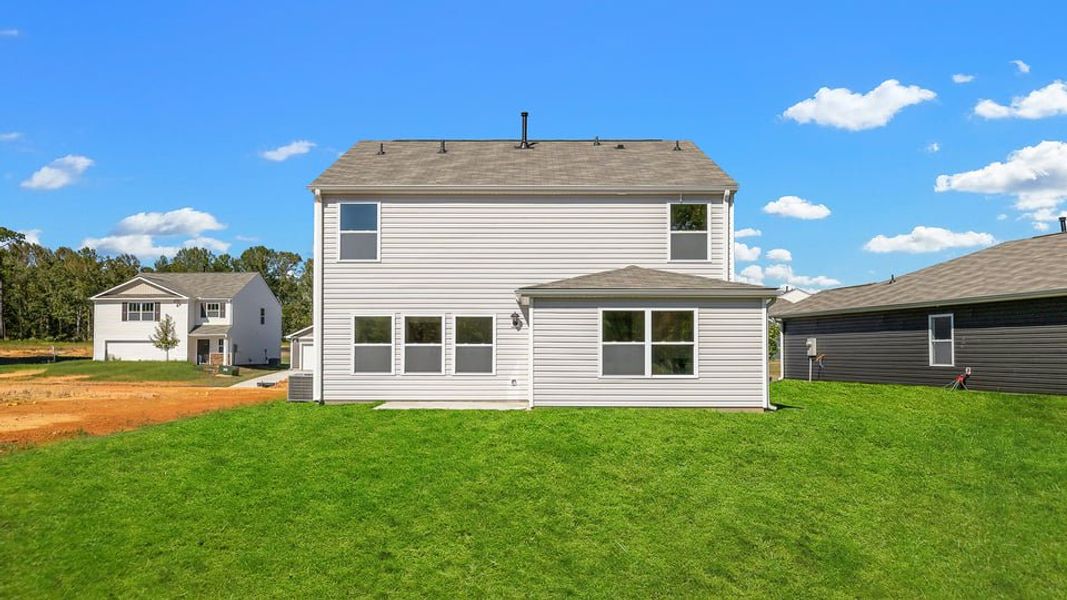 Exterior details and patio area of a home in Varner Station, Woodruff (Image 2).