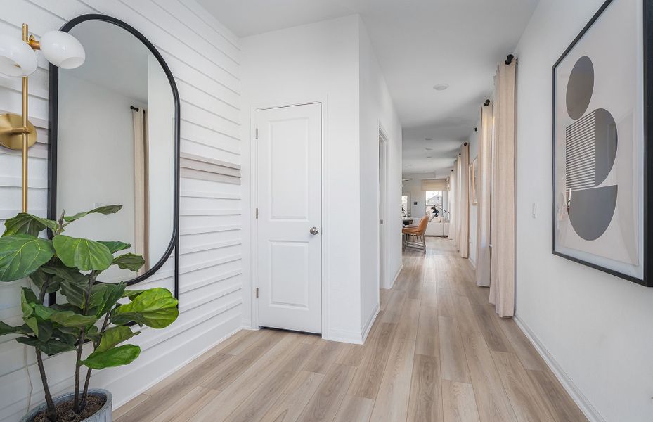Representative furnished interior of a home built from the Kerrville by Pulte Homes in Pulte Homes at Two Step Farm, Montgomery (Image 12).