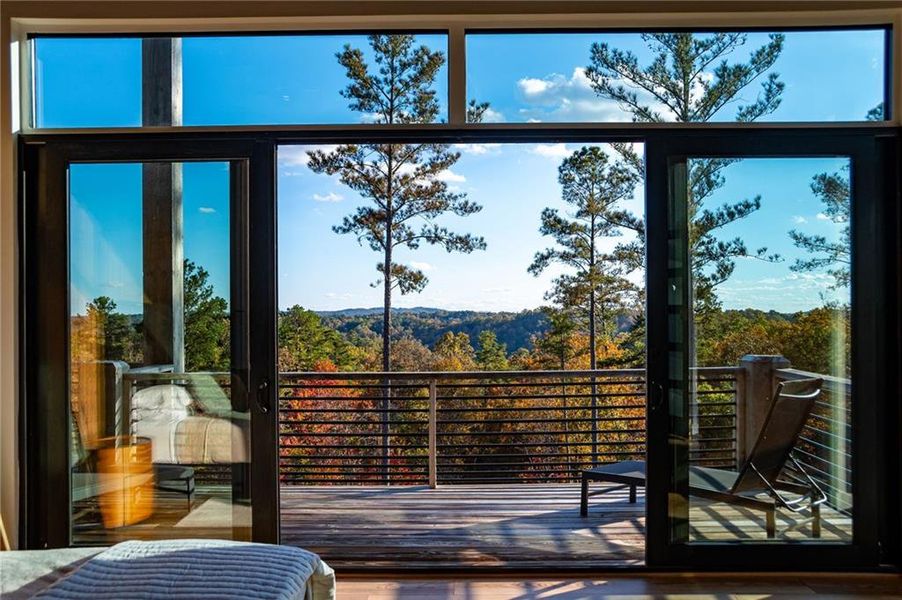 Exterior details and patio area of a home in , Ellijay (Image 4).